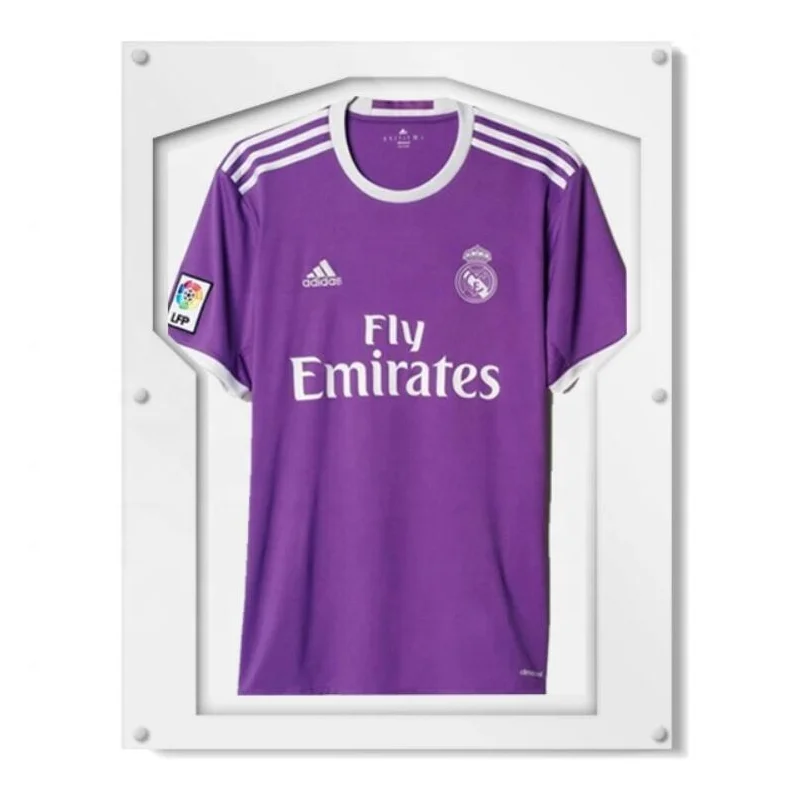 Wall Mounted Sports Shirt Display Case Acrylic Shirt Frame Acrylic Jersey Display Case