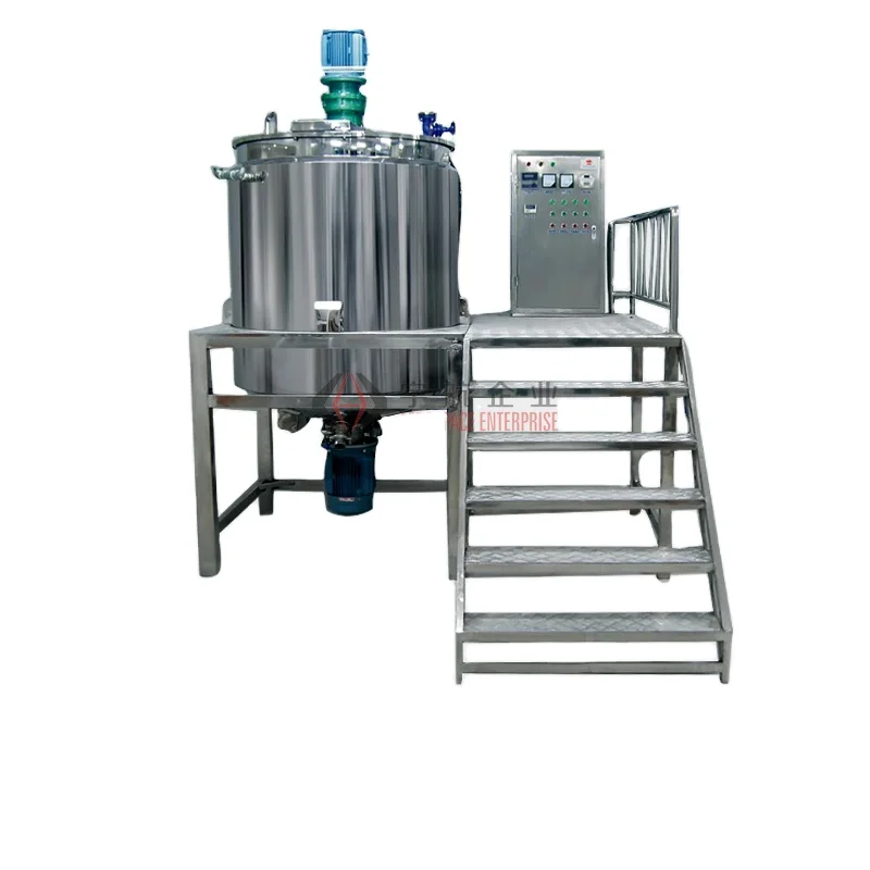 High Efficiency   Steam Shampoo   Custom Electricity Heating 500L 1000L  Viscosity Liquid mixer
