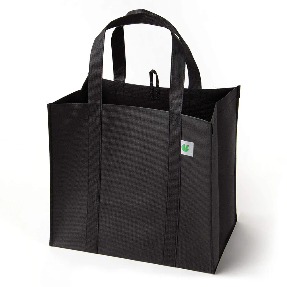 BSCI factory Customised Eco-friendly RPET Non Woven Tote Bag Recycled Biodegradable RPET Shopping Bags