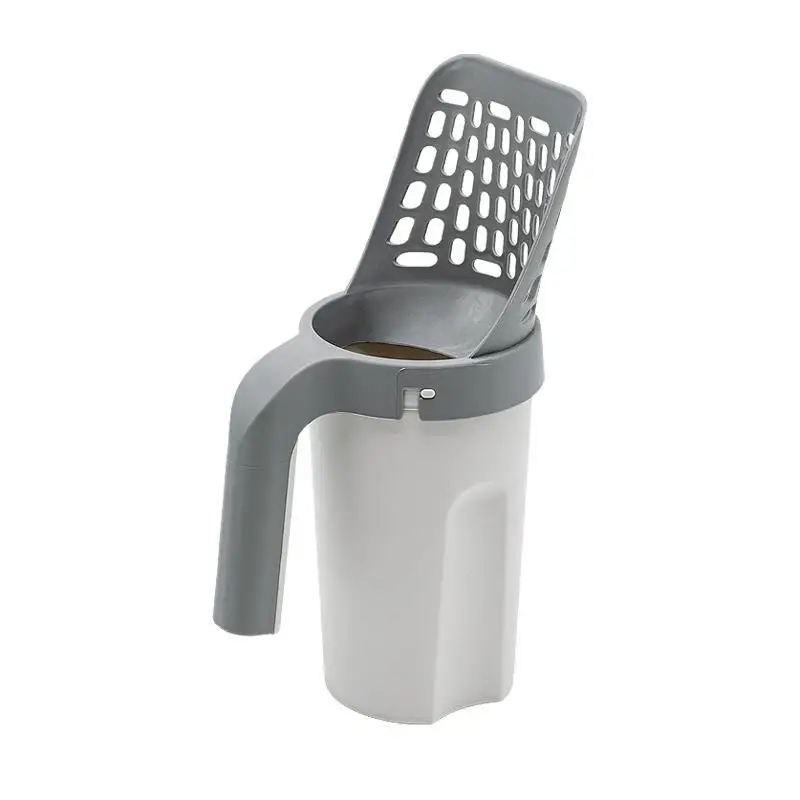 Cat Litter Shovel Pet Neater Scooper For Cats Toilet Tray Box Sandbox For Puppy Kitten Shovel Scooper with Pet Poop Bags