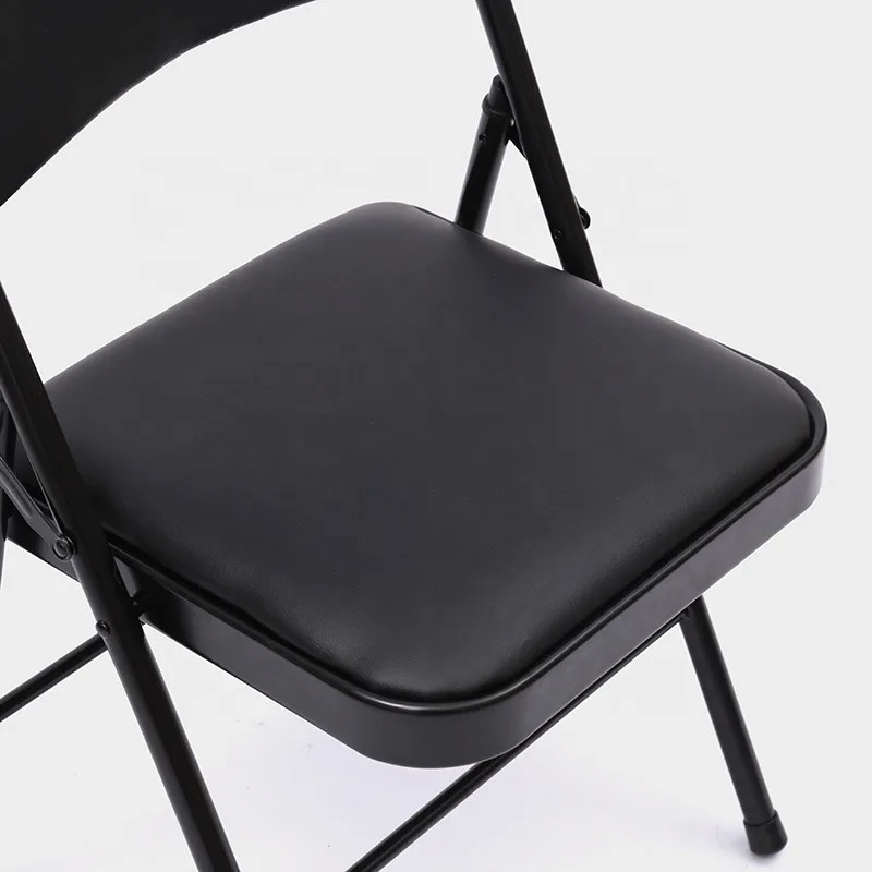 Wholesale Custom Commercial Outdoor Stackable Garden Folding Metal Chair For Wedding Party Events