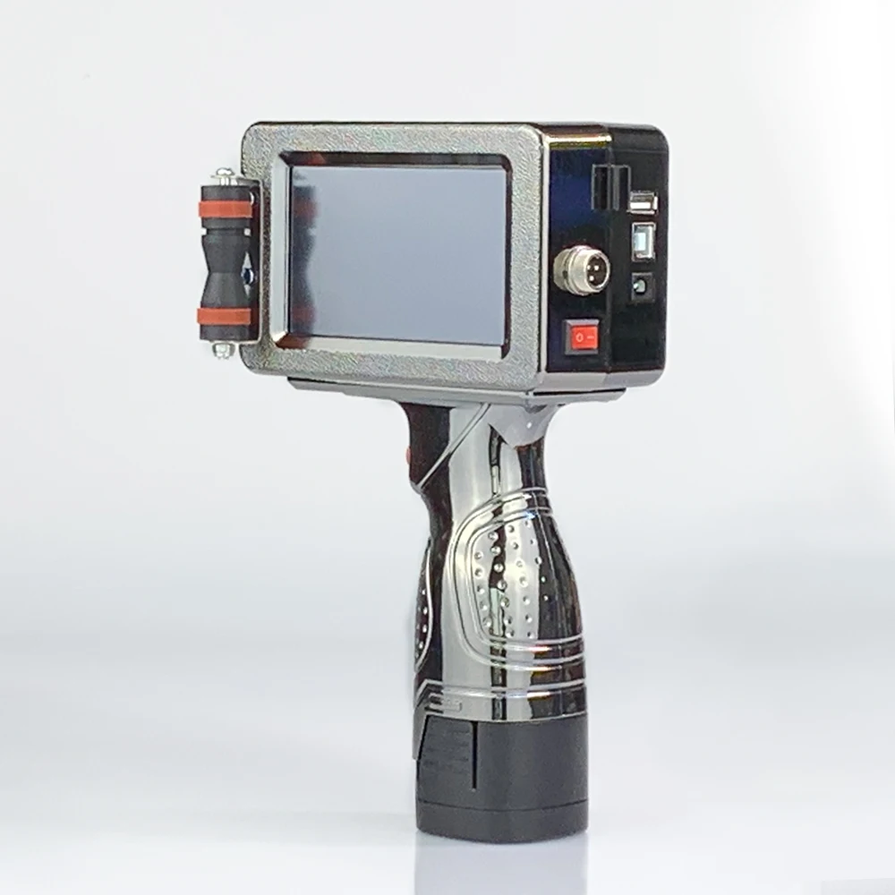
Code printer Expiry date marking machine handheld inkjet date printing for bottle glass box More materials exp date 