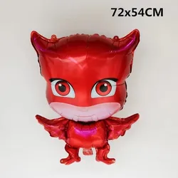 New Design Cartoon Foil Helium PJ Hero   Balloon Kids Birthday Party Decoration Party Supplies Hot Sell