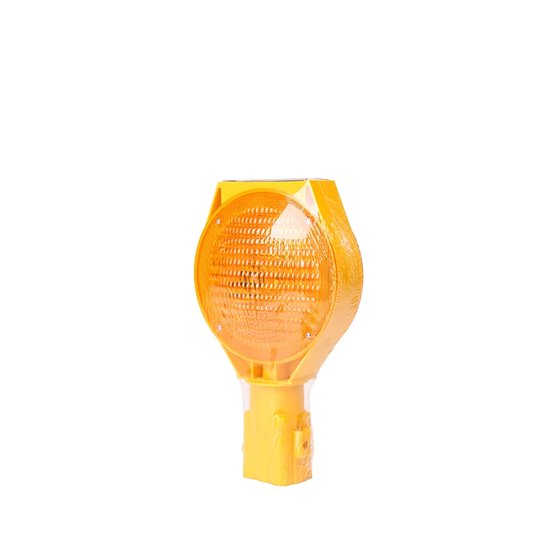 Traffic Caution Pc Lens Solar Led Strobe Lights For Safety Beacon Warning