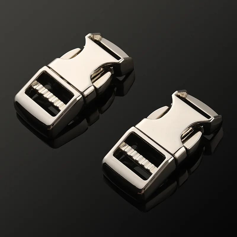YN-RS15 Metal side release buckle black color Tactical buckle 15mm Quick release buckle