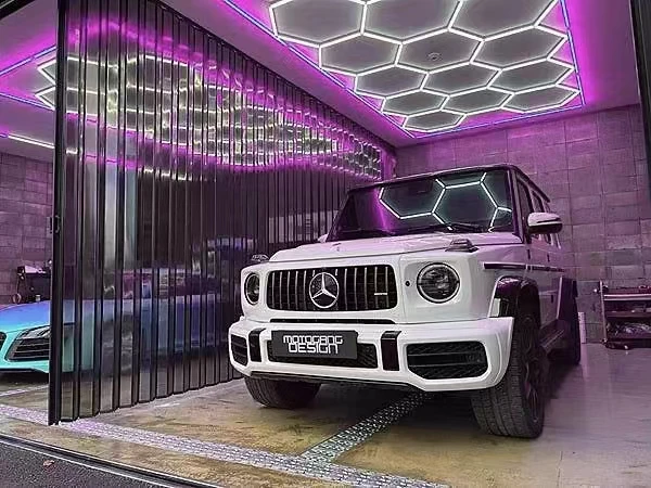 led quantum stage module light hexagonal combination lamp rgb matrix for  room decoration