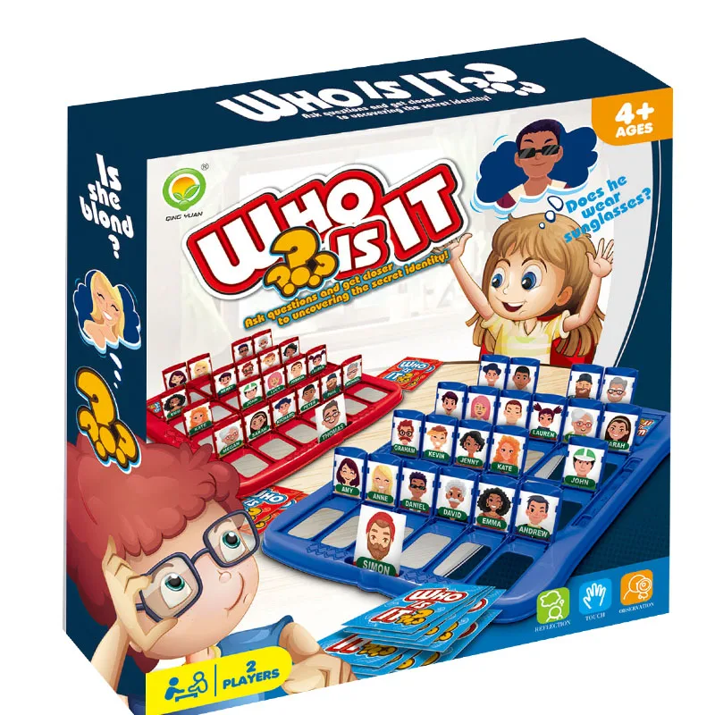 Who am I guess party board game toy for kids adult Novelty toys party toys