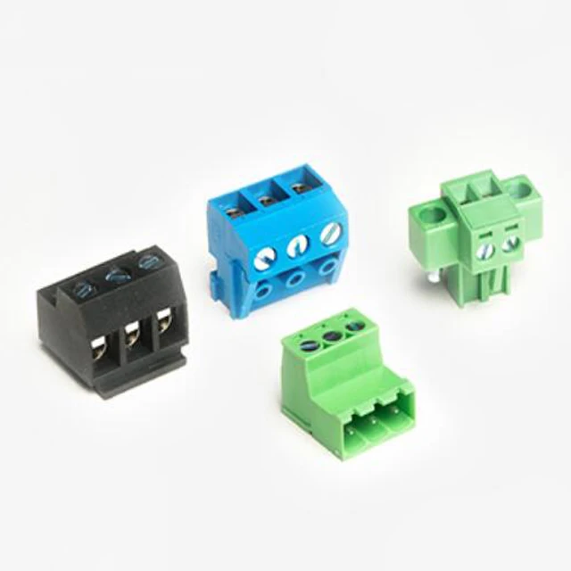 electric pluggable terminal block connector