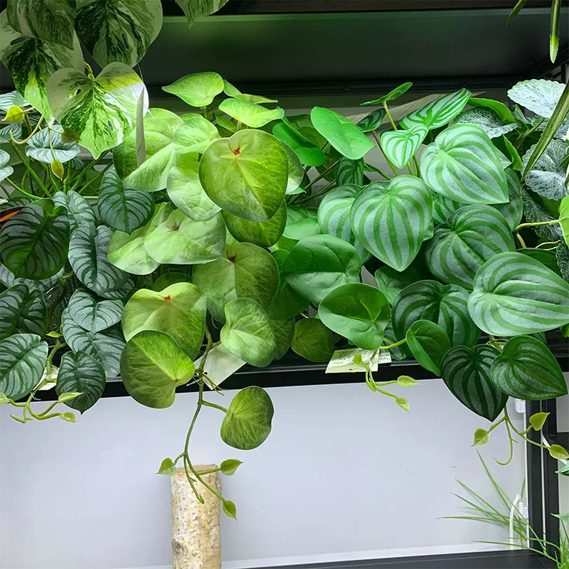 Fake Green Artificial Hanging Plants Wall Greenery Ivy Leaves Vines for Room Decor Home Garden Wedding Party Indoor
