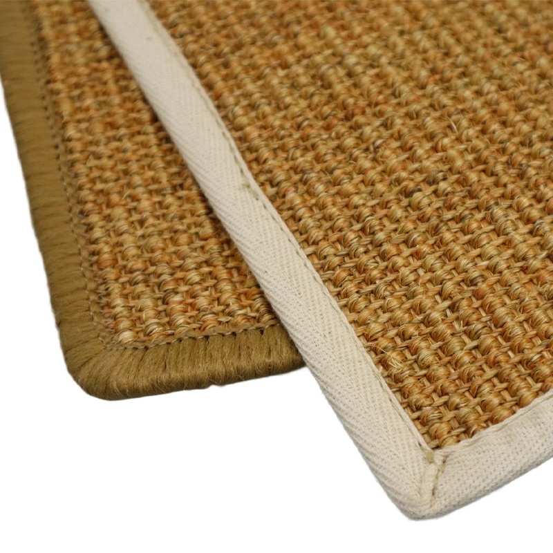 For home decor, furniture protection, pet sleeping pads 100% natural sisal can be customized Sisal Carpets