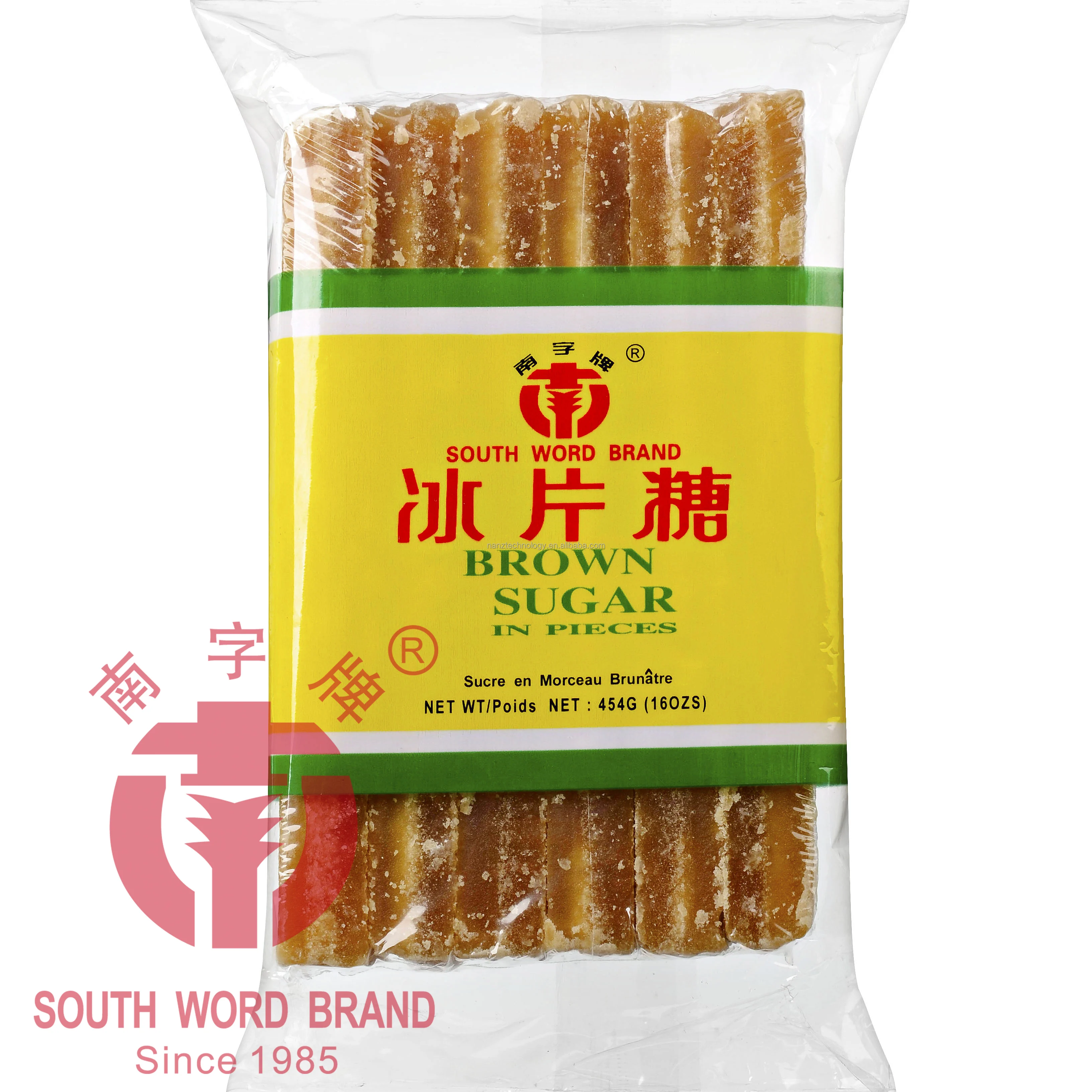 Cane Sugar refined sugar in pieces brown sugar, bulk package, ICUMSA 45