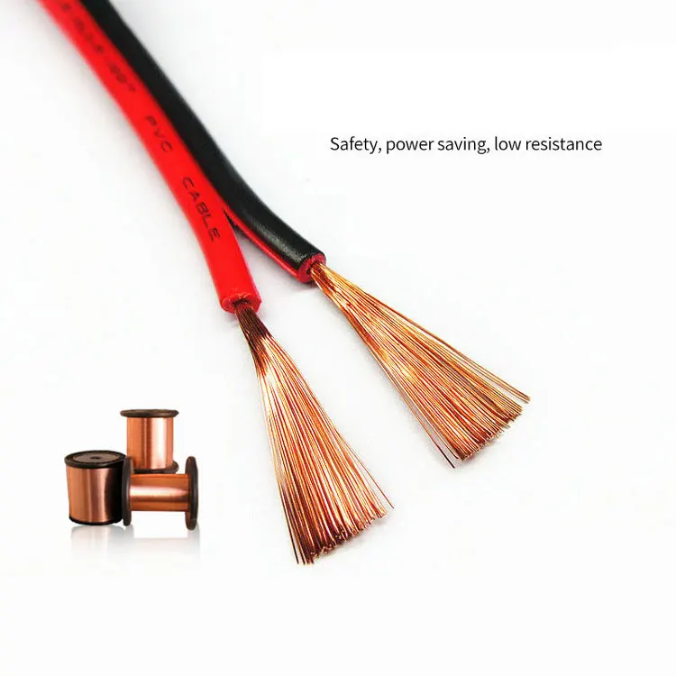customized high quality RVB 2 3 4 8 core wiring speaker lead wire