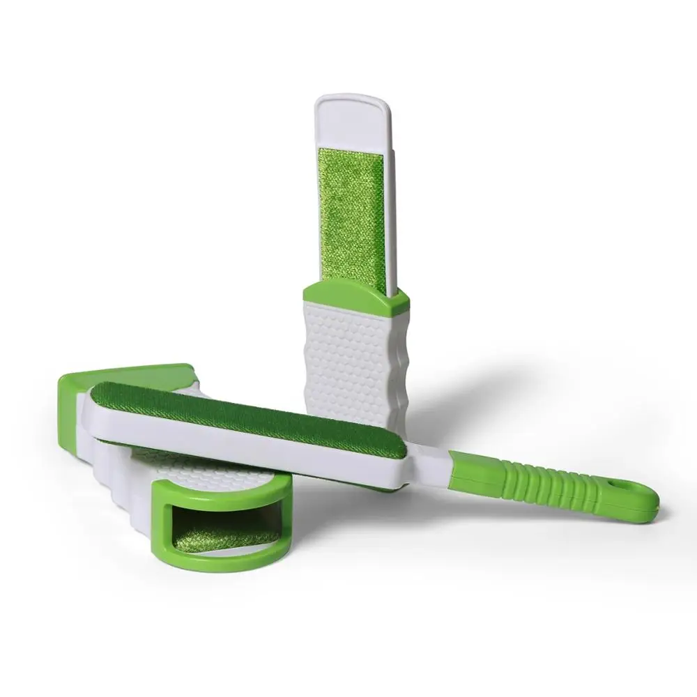 Pet Hair Remover Double-sided Brush Lint Remover Set Removes Manual Fur Pet Cleaning & Grooming Products Bathing Products