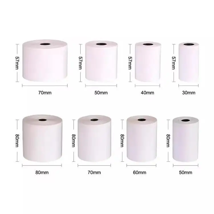 Thermal Paper Roll 57*50 mm for Printer for Cash Register High Quality Thermal Ticket Paper