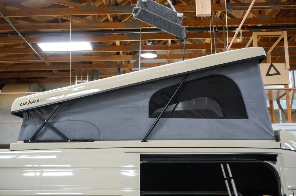 vw transporter t5 t6 camping accessories rooftop tent softshell camper van for extra space