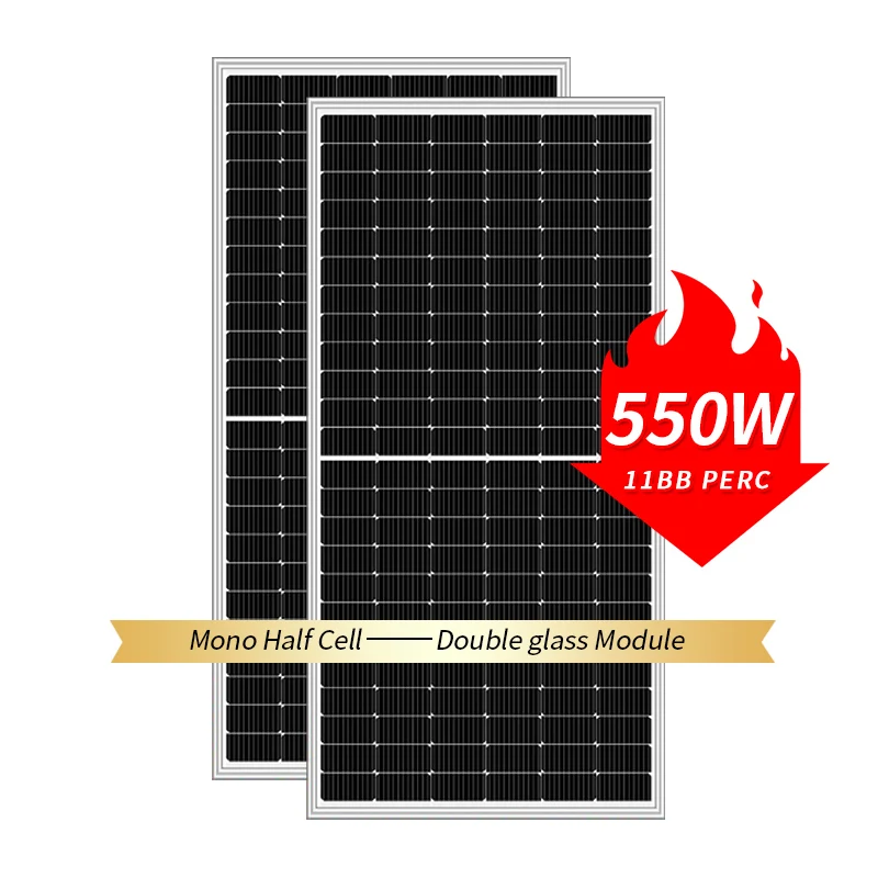 Hot Sale Jinko Tiger Trina Solar Panel 500W 550W 600W Half Cell Mono PV Module Solar Panels
