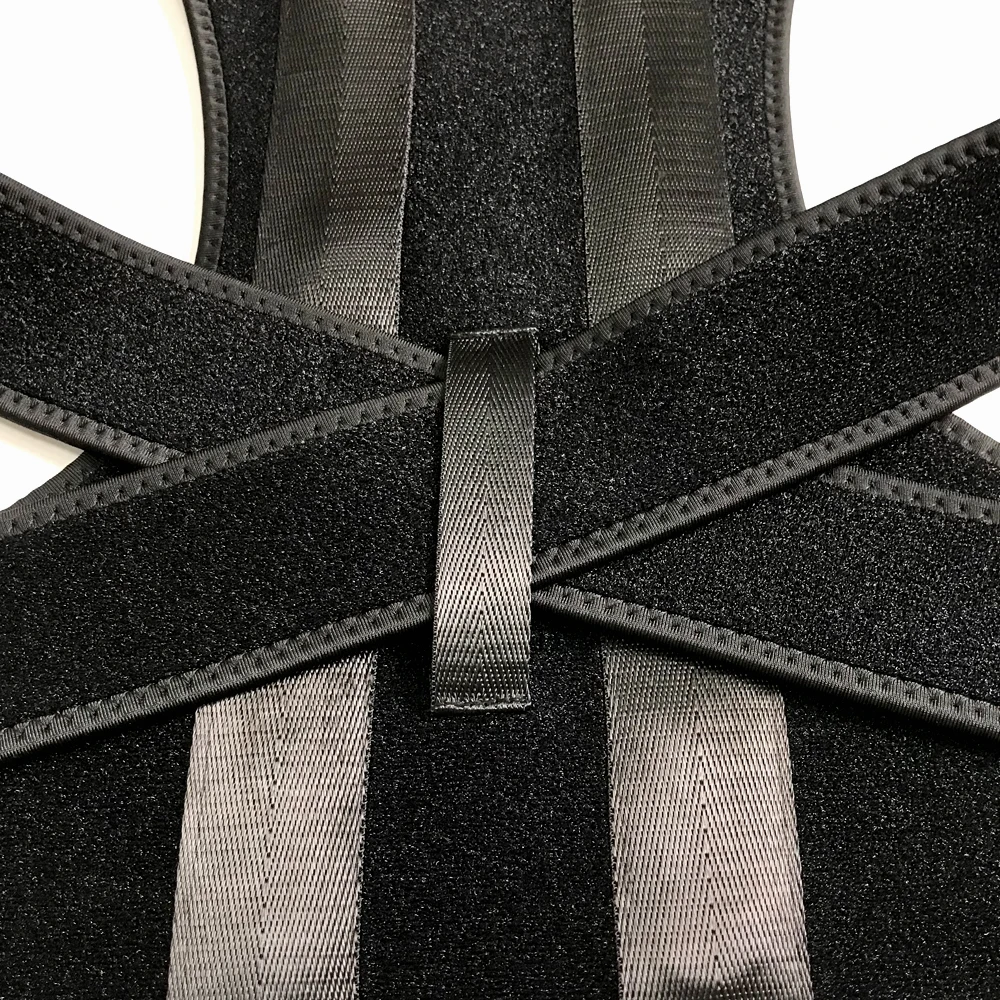 Wholesale new amazon lower back wearable lumbar posture corrector adjustable upper back support brace belt stretcher