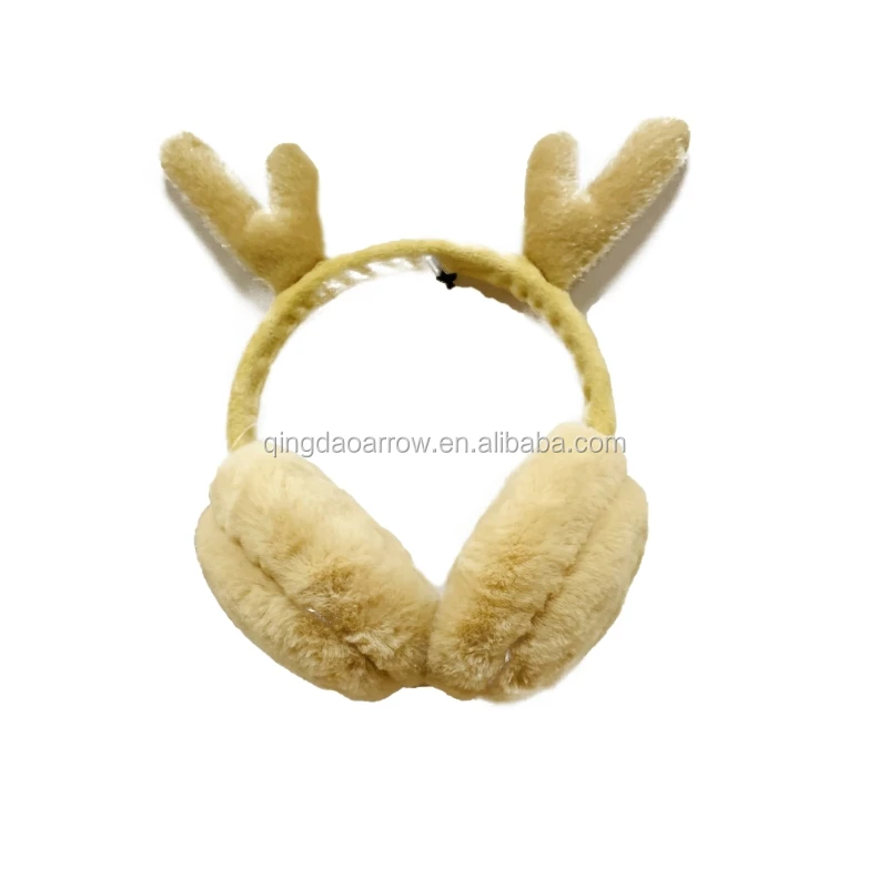 Creative fox girls warmers plush winter windproof earmuff for kids Winter Earmuffs