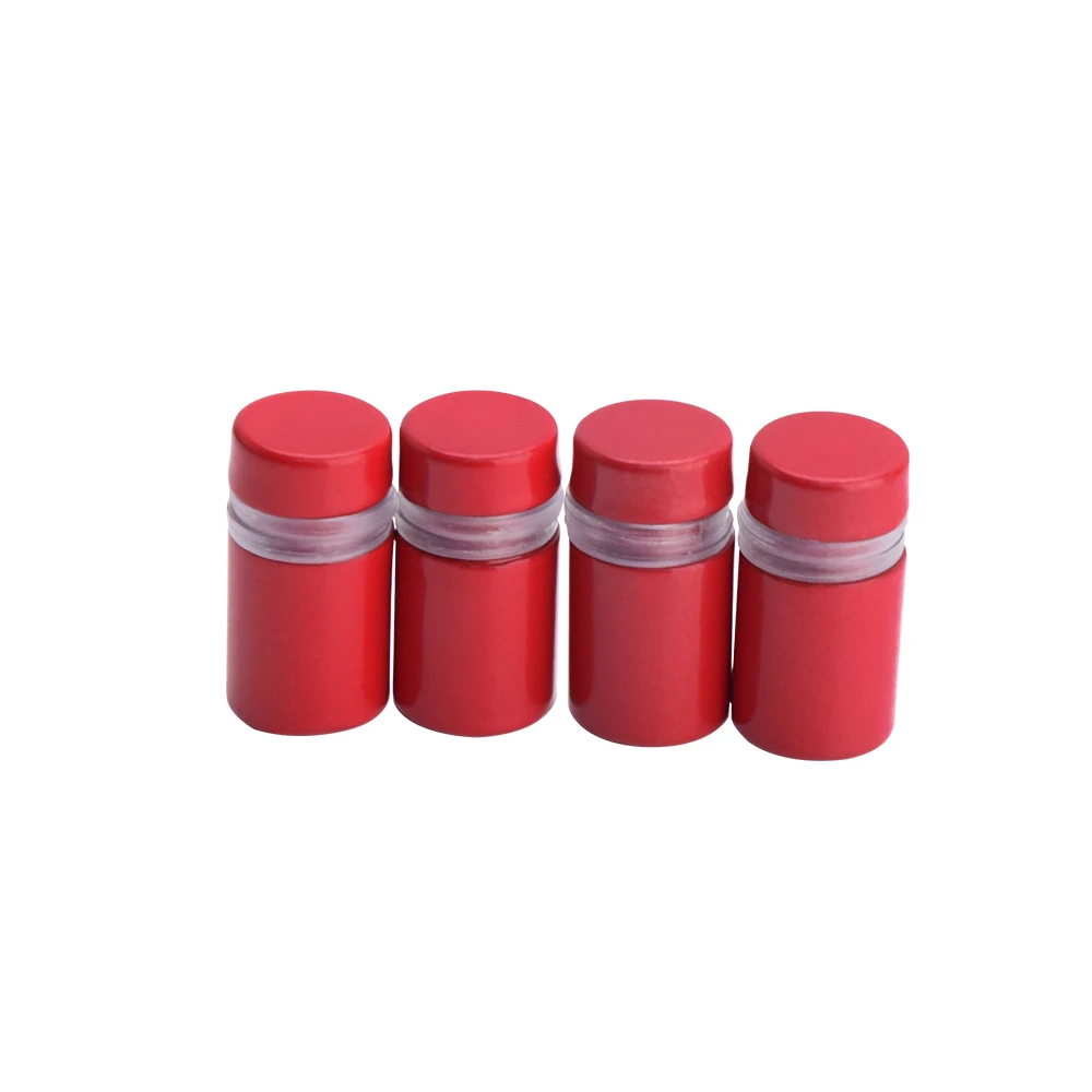 Wholesale aluminum metal standoffs m10 wall mounting spacer for glass ss304 desk nameplate standoffs