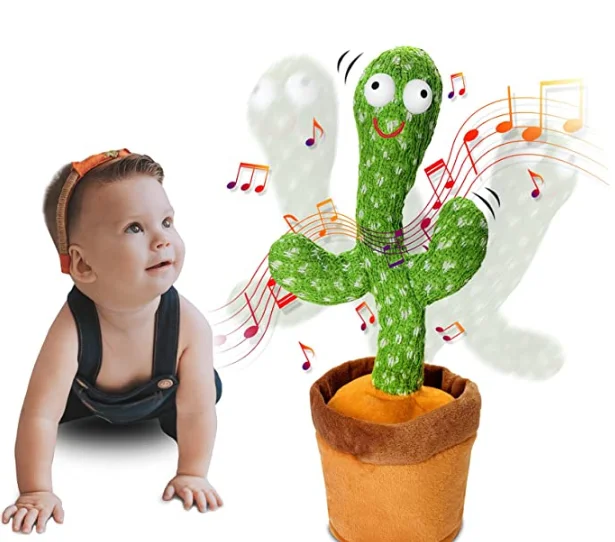 Playful cactus toy be well received dancing cactus plush customized cactus dancing toy