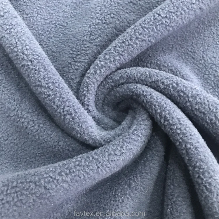 100% Polyester One Side Anti-pilling Two Side Brushed Soft Polar Fleece Fabric