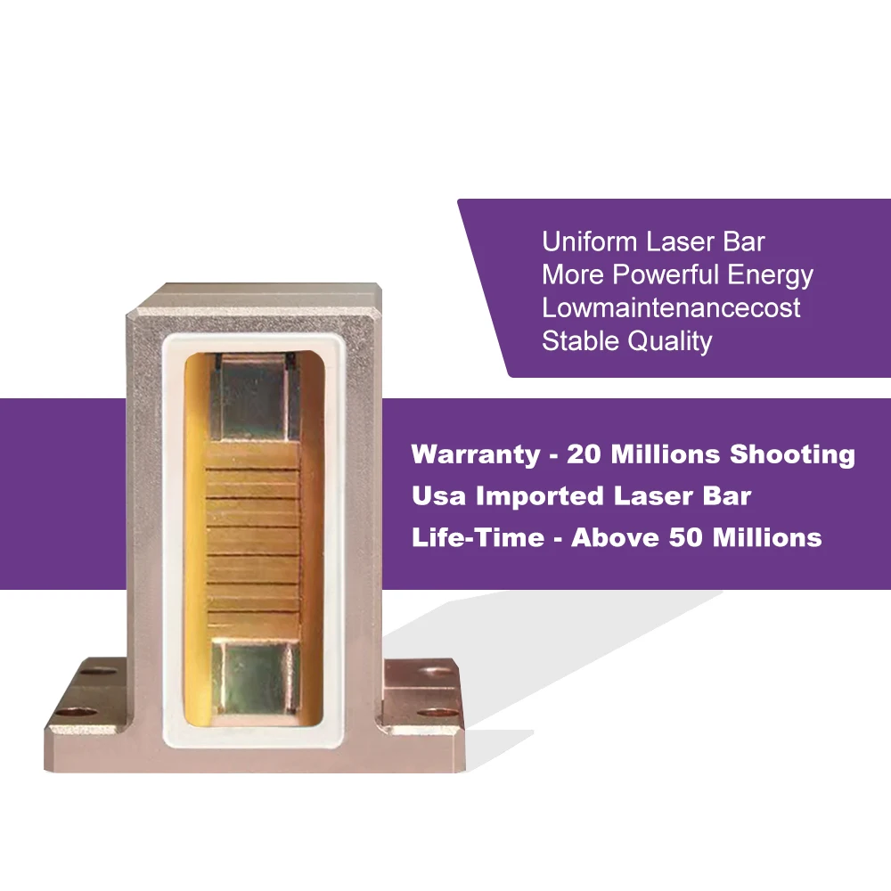 Vertical Permanent Ice Platinum 808 nm Titanium Beauty Equipment Diode Laser Hair Removal Machine