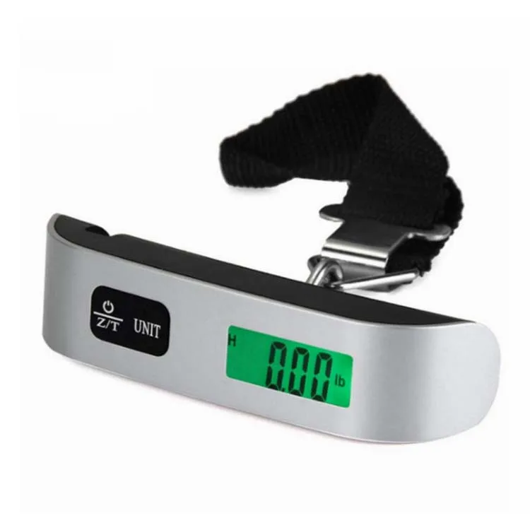 Battery Included 50kg Portable Handheld baggage scales Luggage digital hanging scale