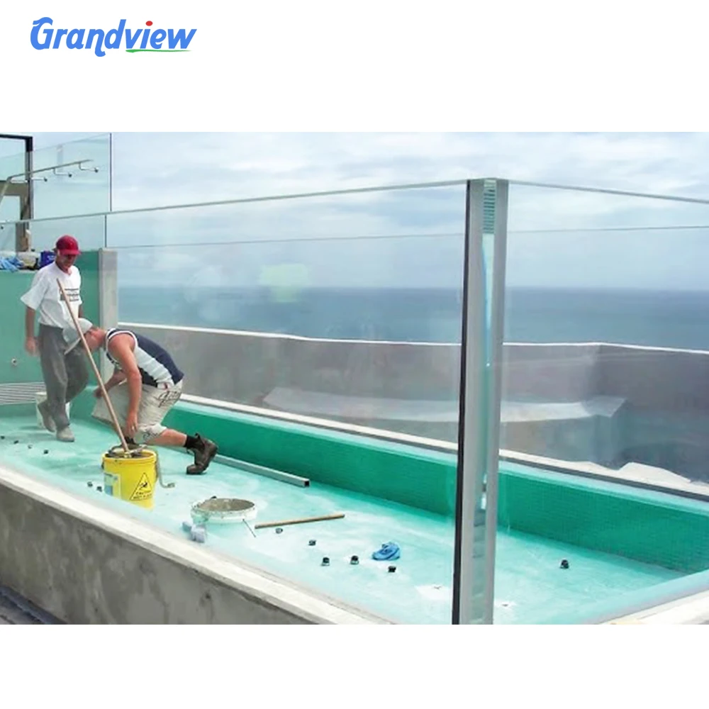 Acrylic transparent L Shape acrylic sheet plastic glass sheet for swimming pool wall