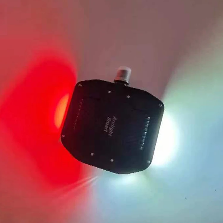 Original Factory Road Bicycles Led Exercise Bike Pedals Sealed Bearing With Reflector Arclight Pedal