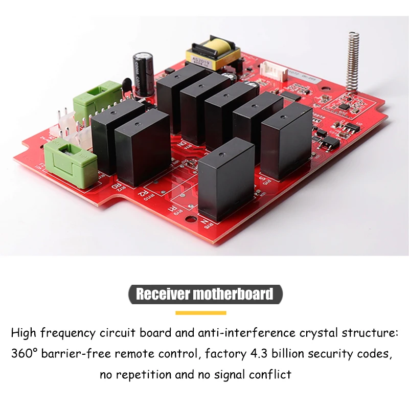 Hot Sale Q1200 Q1212 Five Step Four Direction Joystick Crane Remote Control Transmitter Receiver Wireless Radio