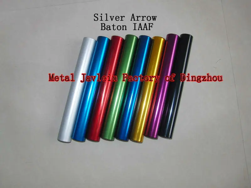 Track And Field IAAF Equipments Relay Race Batons Aluminum