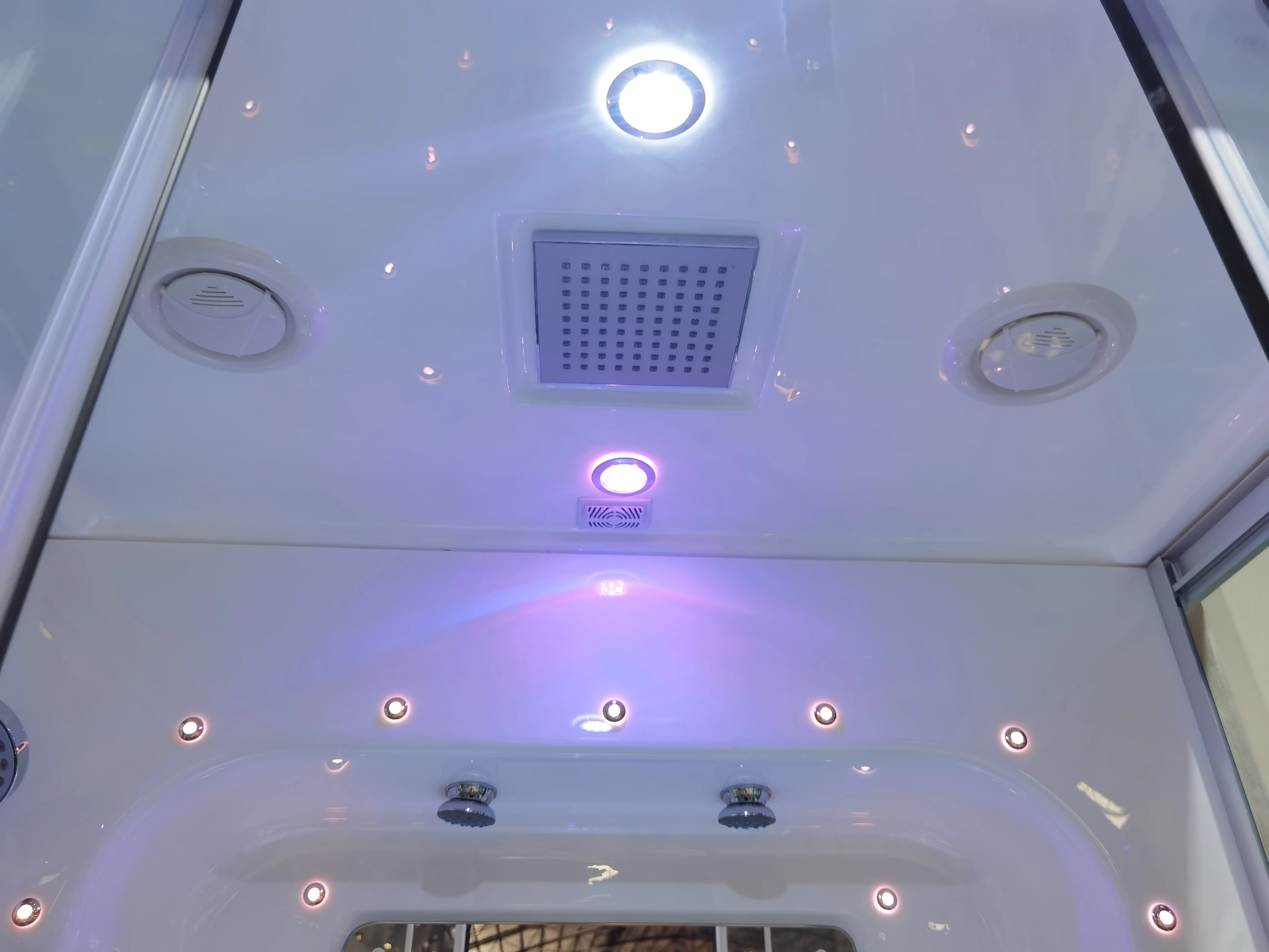 Good Selling Bathroom Cabin Luxury Design Steam Sauna Bath Shower Rooms Y846