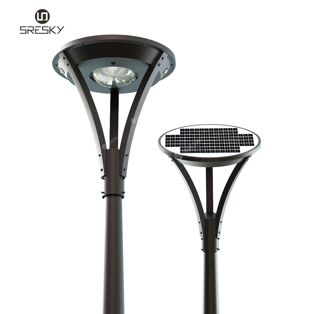 Patent 10W Ball Solar Led Lamp For Gate Pillar, Solar Led Street Lamp On Pole With Pir Sensor