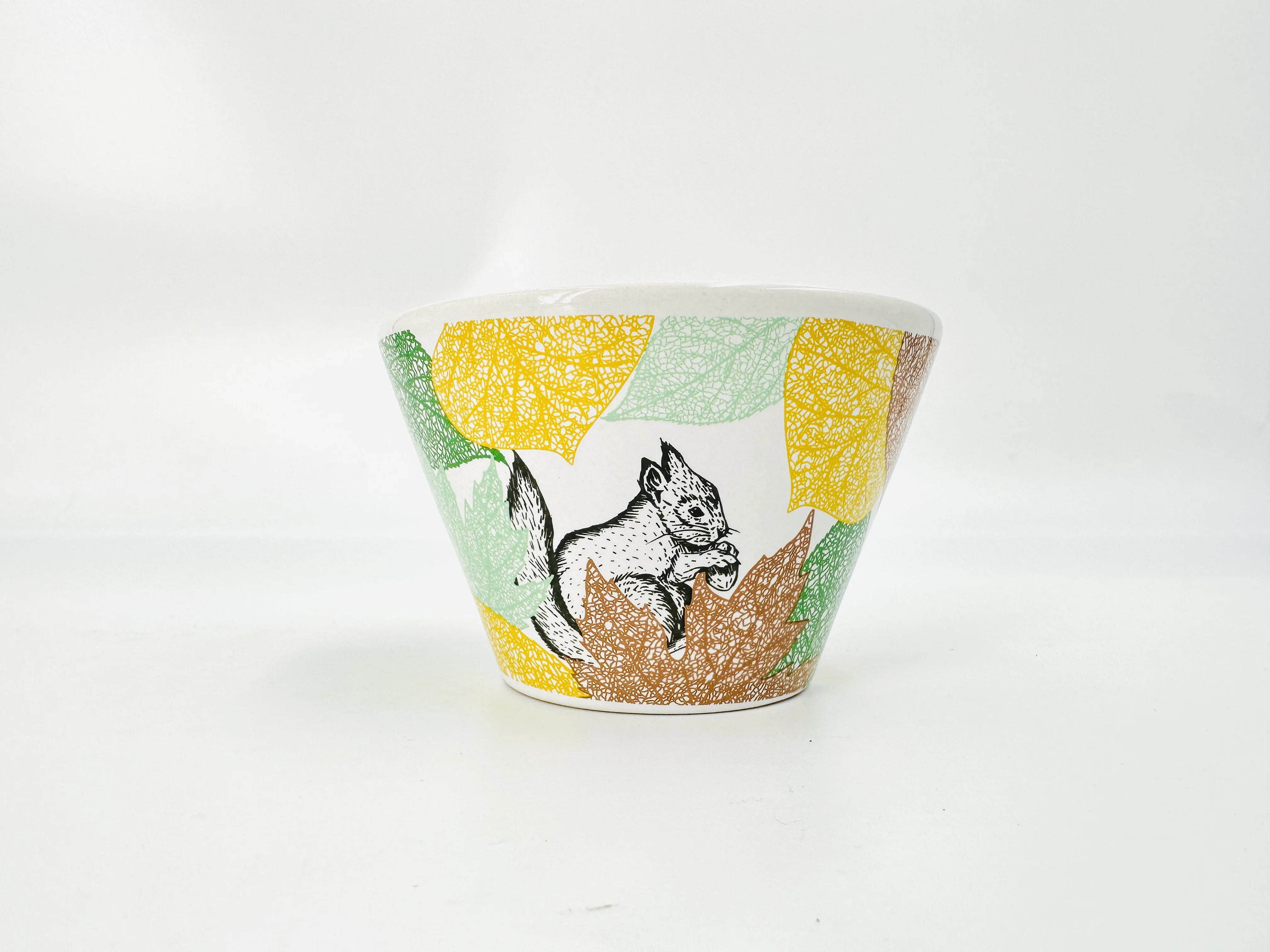 Wholesale New Fancy Customized Decal Ceramic Salad Cereal Dinner Bowl for Cute Modern Home Party Restaurant Dinnerware