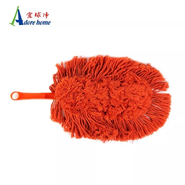 2021 New Design Replaceable Canton Fair Cotton Handheld Yellow Car Air Wax Brush Duster