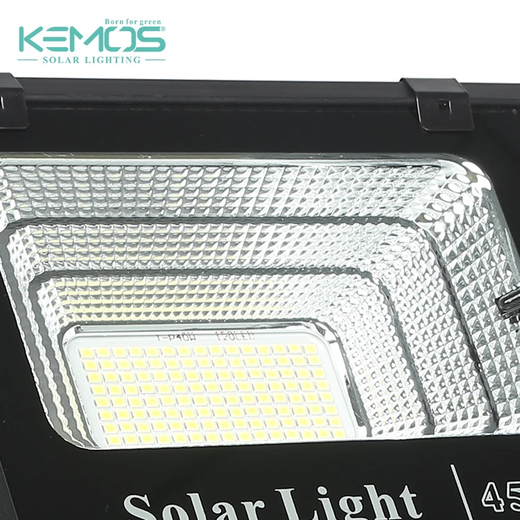 
Hot Sale Outdoor Ip66 Waterproof Intelligent Remote Control 45 80 150 300 W LED Solar Powered Flood Light 