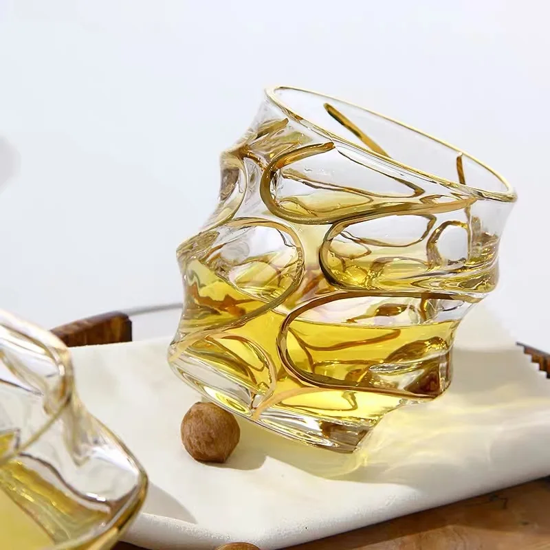 2024 OEM Factory stock now Hot Selling Wholesale Custom Crystal Clear Old Fashion Whiskey Glass