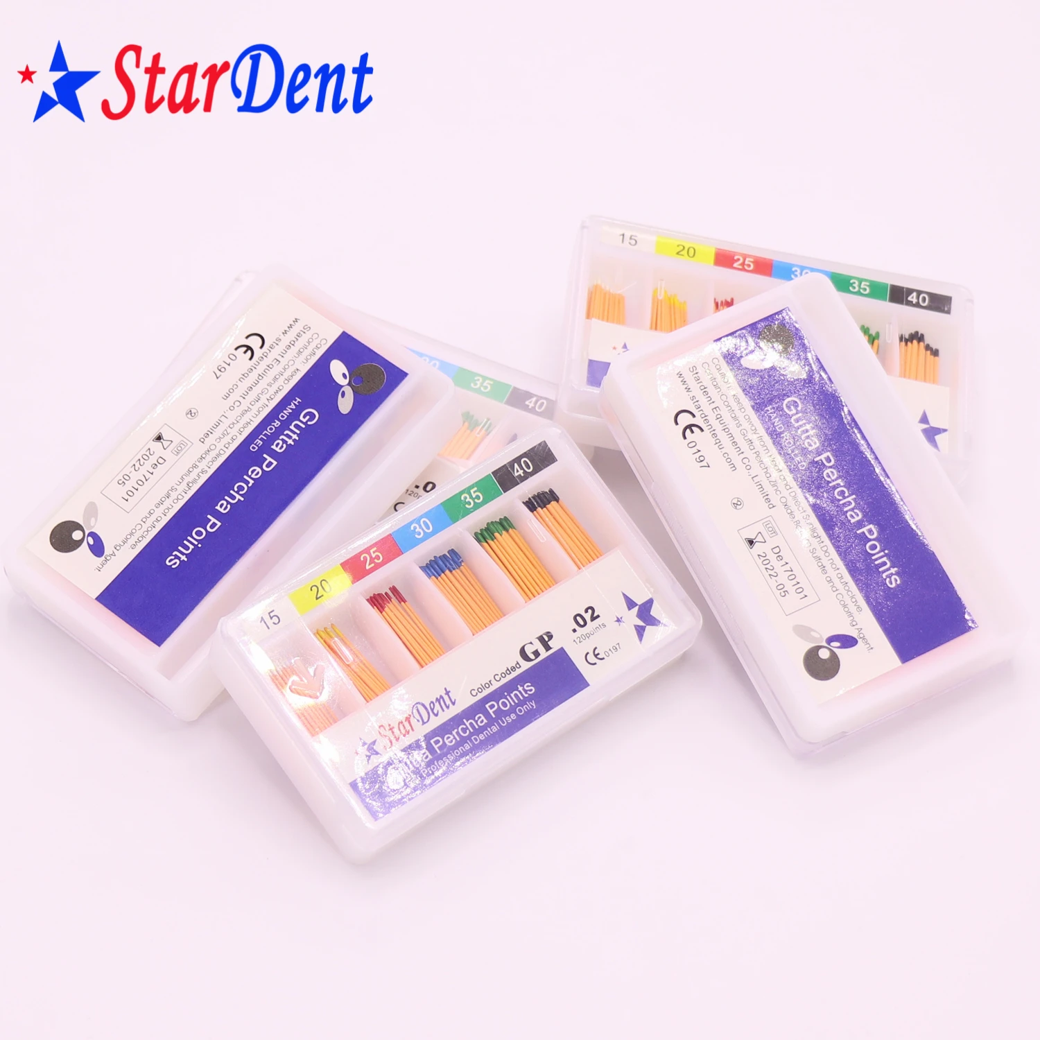 Оригинальные одноразовые стоматологические точки GP/стоматологические материалы Gutta