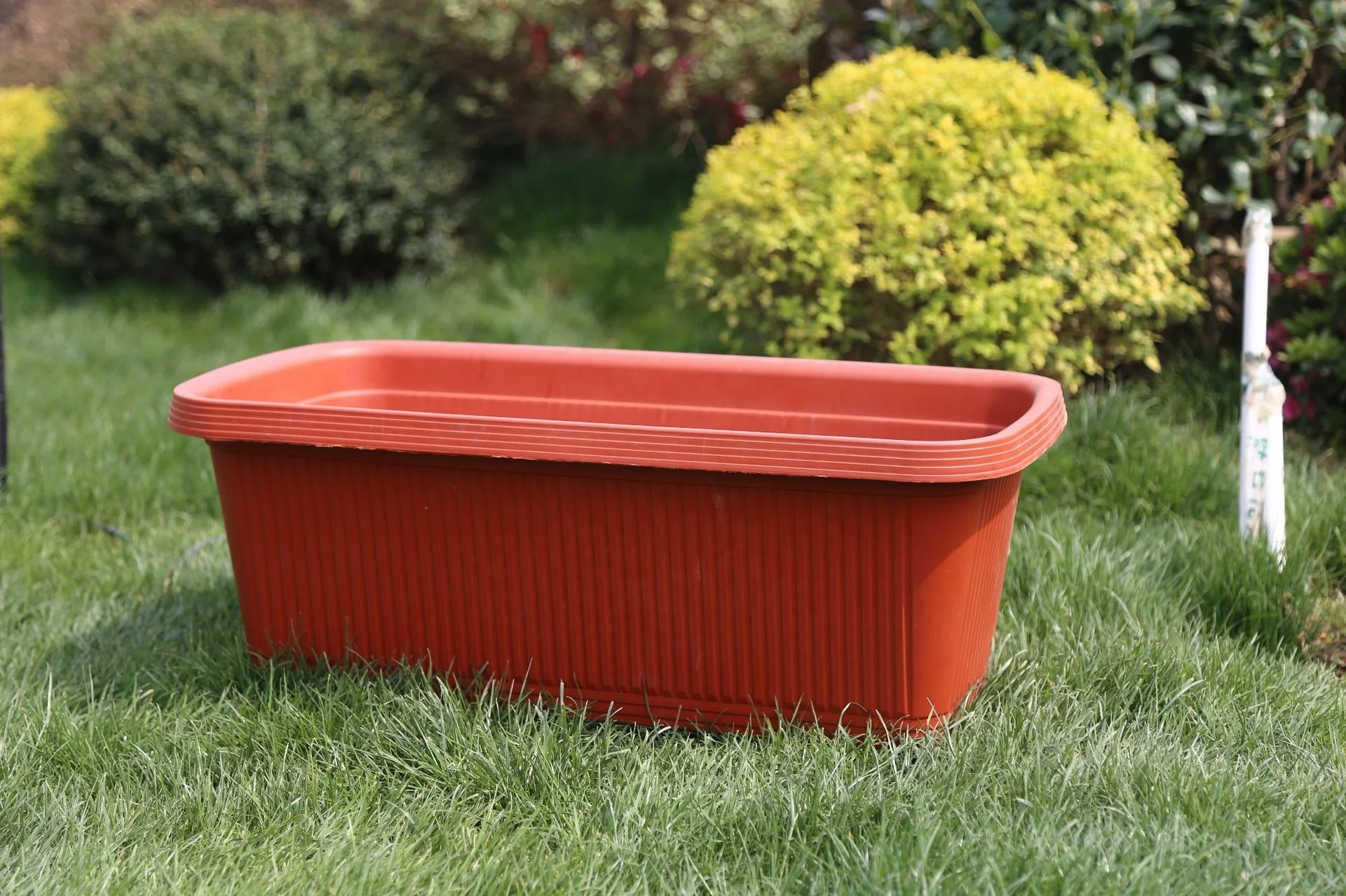 3 sizes big and strong plastic vegetable planter rectangle vegetable pot