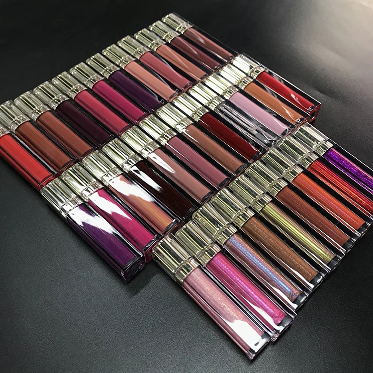 wholesale makeup lipgloss pigment custom keychain private label lipgloss set