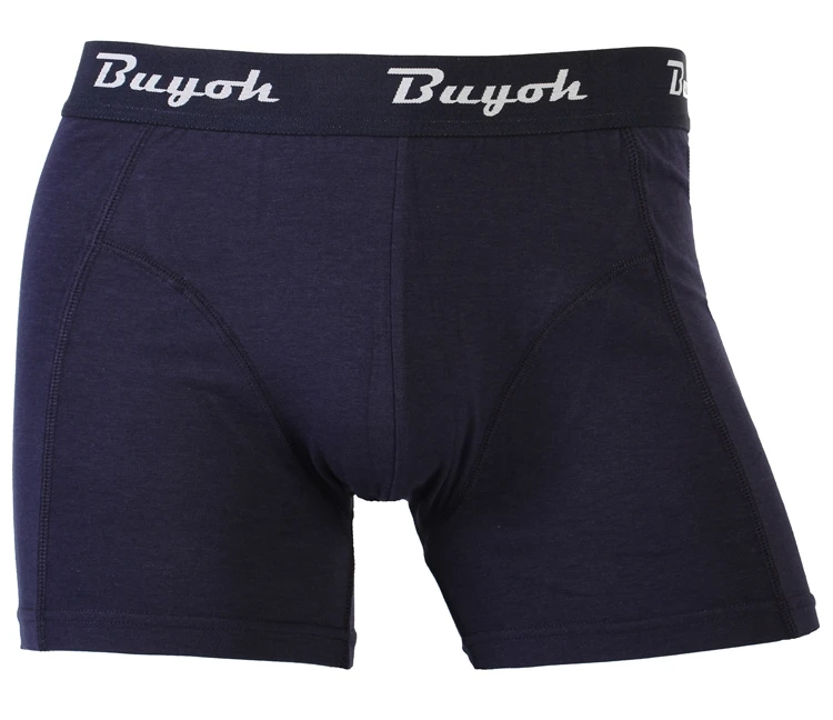 Peony & Buyoh Set Sale Oem 3 Pieces Breathable Organic Bamboo Breathable Sexy Underwear Men Custom Bamboo Underwear Boxer