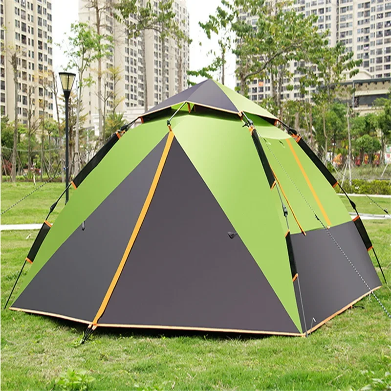 Factory  Outdoor Camping  Inflatable Camping Tent Fully Automatic big size camping tent