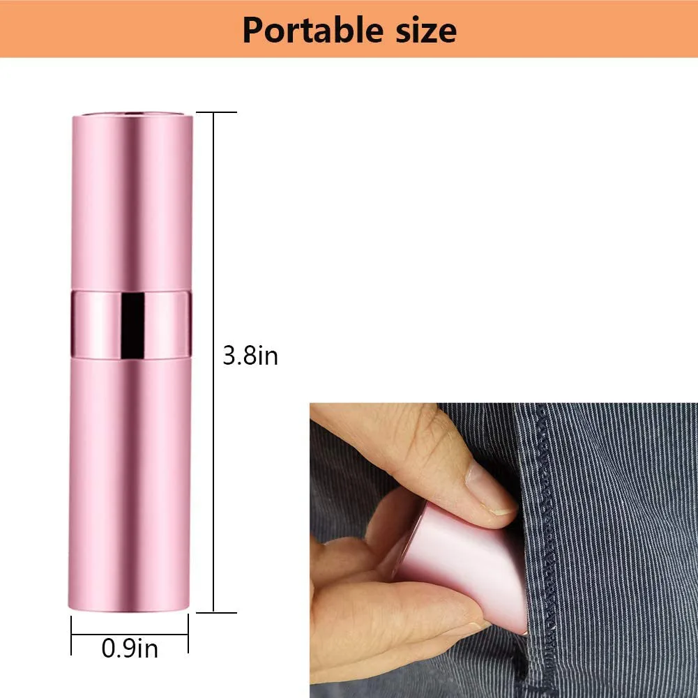 Wholesale 8ml Portable Breath Cologne Twist Sprayer Atomizer for men and women