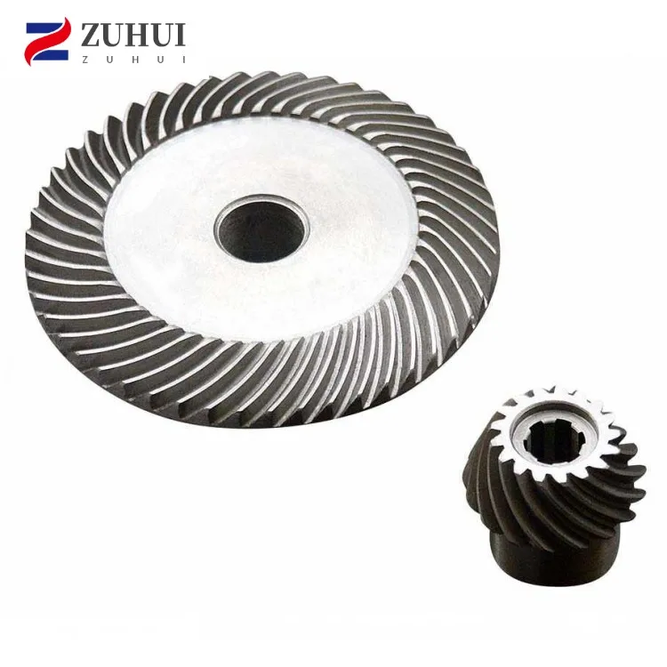 Factory customized carbon steel  bevel gear for electric angle grinder spare parts