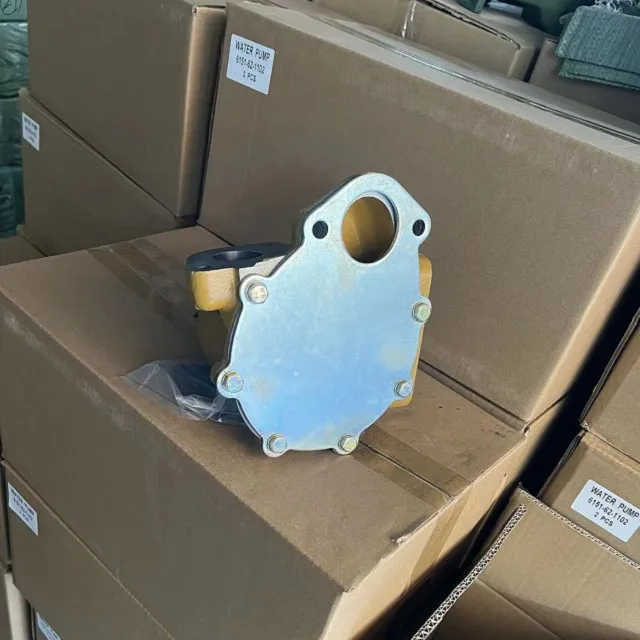 Oil Pump S6D125 engine parts 6D125 Oil Pump 6150-51-1004 6150-51-1002 bulldozer D60A-8