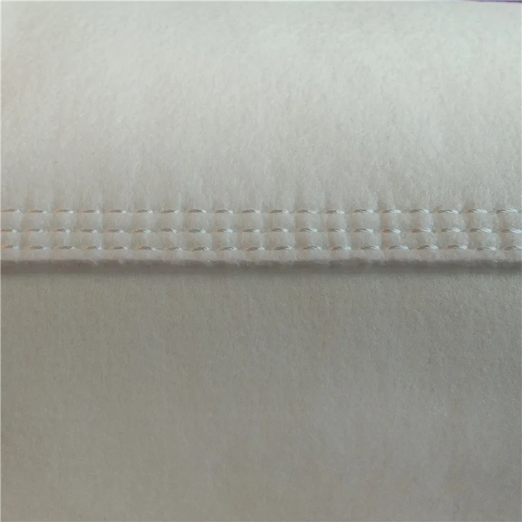 500 550 600 gsm PE PET needle felt non woven filter sock Industrial Polyester Filter Bag for Dust Collection Filter
