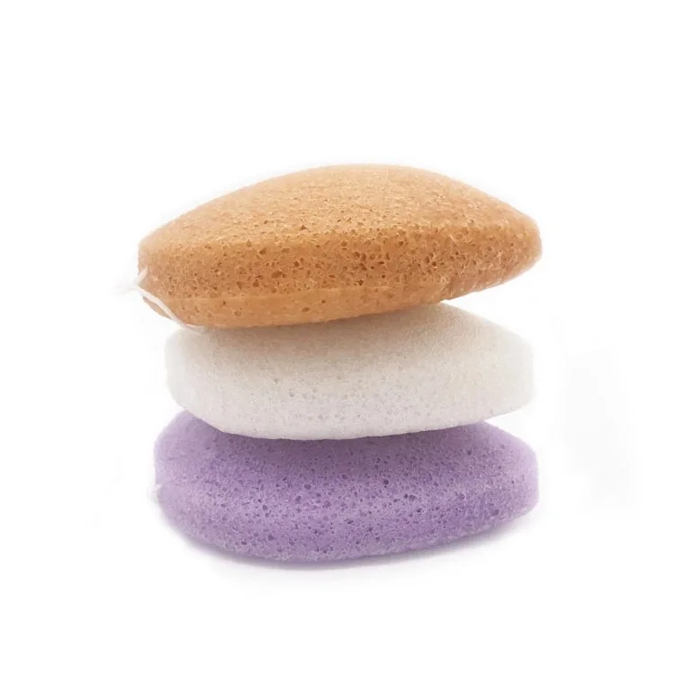 
Wholesale Konjac Sponge All Natural Korean Facial Sponge 
