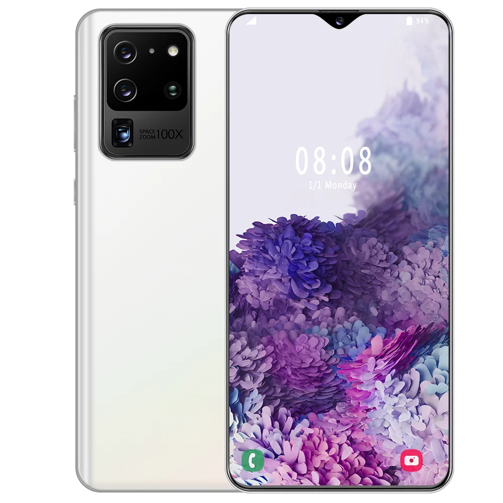 
new celulares S20U Plus Mobile phone 6.5 Inch Smart Phone 12+512gb Android telephone 