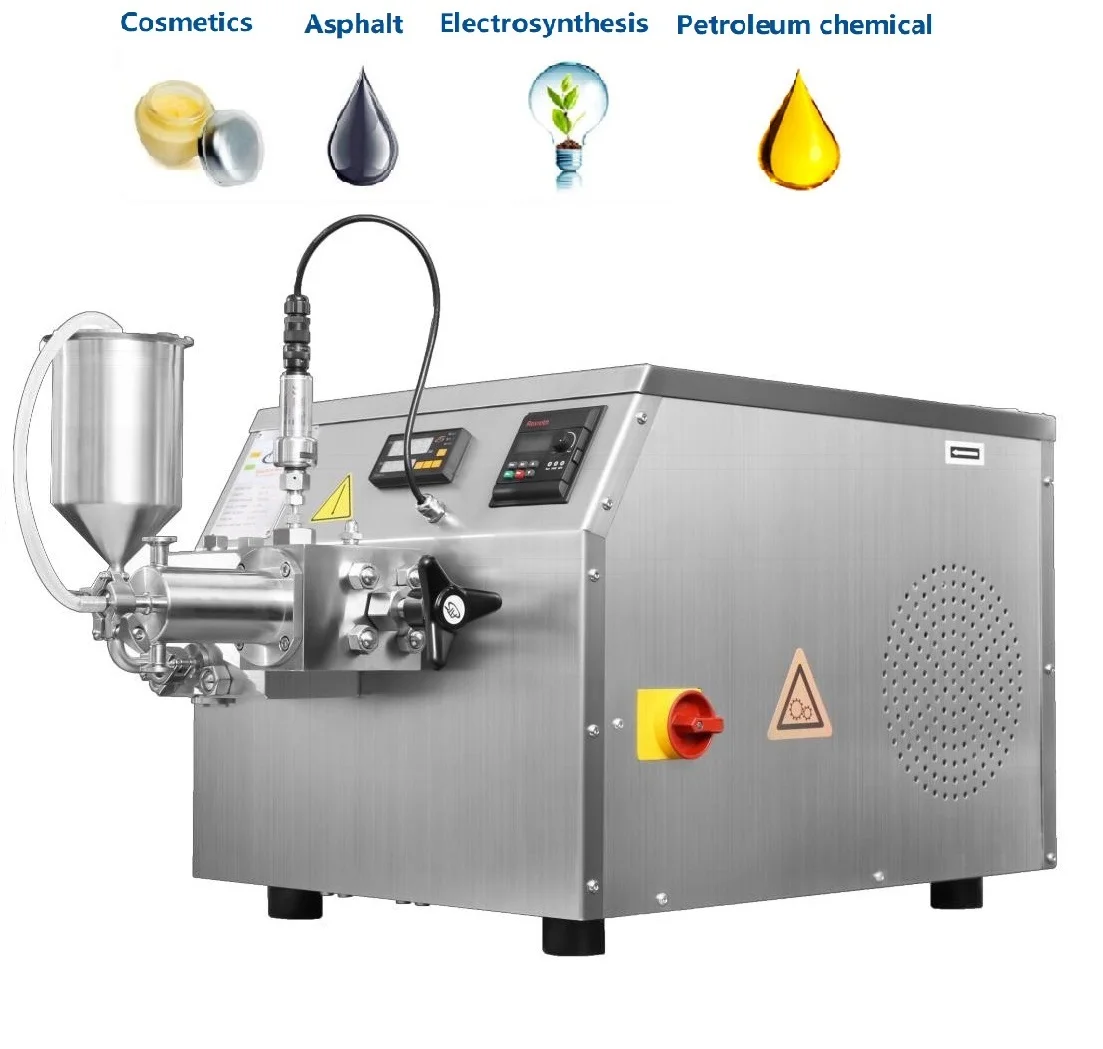 Chemical pharmaceutical machinery lab emulsifying High pressure homogenizer