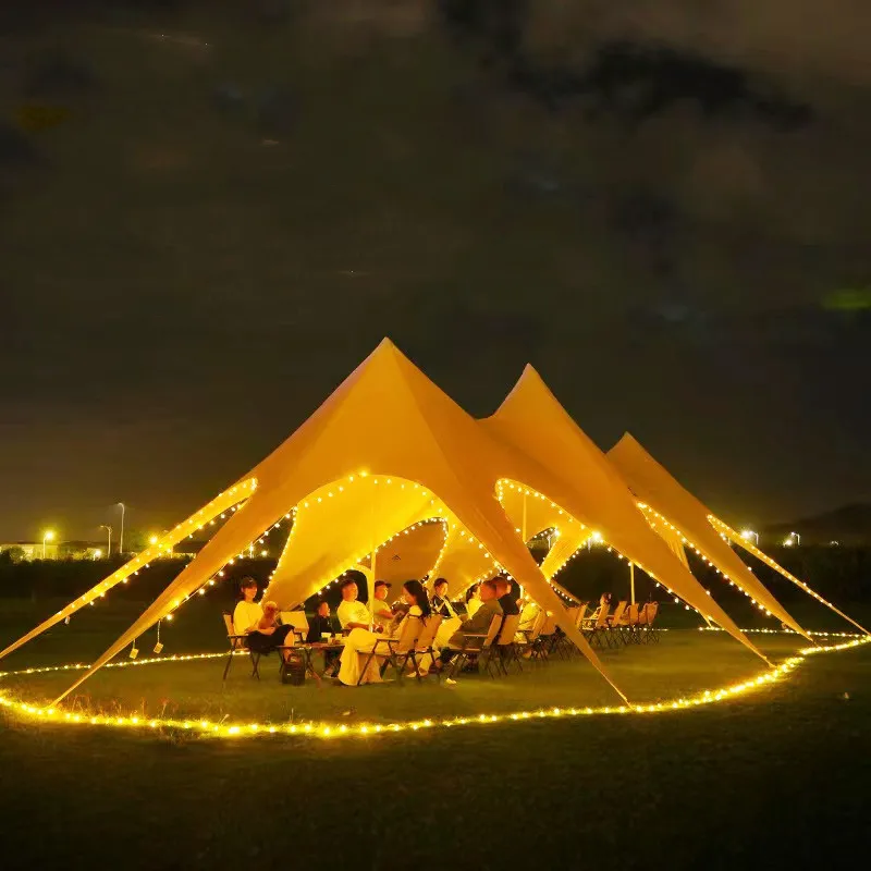 Factory Strigt Wholesale Outdoor Camping Party Wedding Lotus Canopy Tent